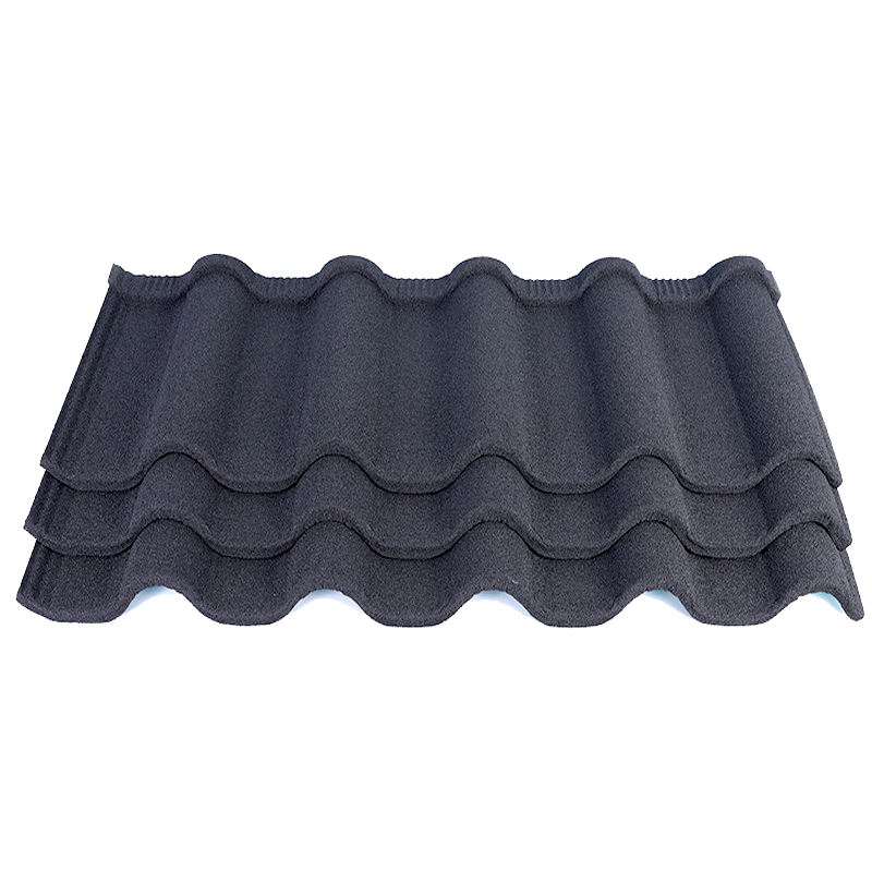 Light Roofing Materials Building Metal Roman Color Stone Coated Roof Tiles for House Villa