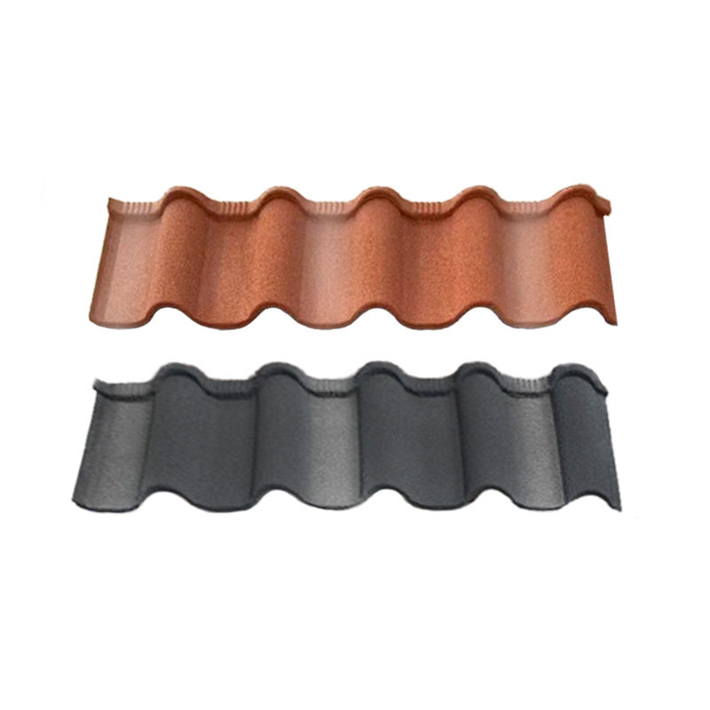 CE ISO9001 Certificate Stone Coated Steel Roof Tile For Apartments